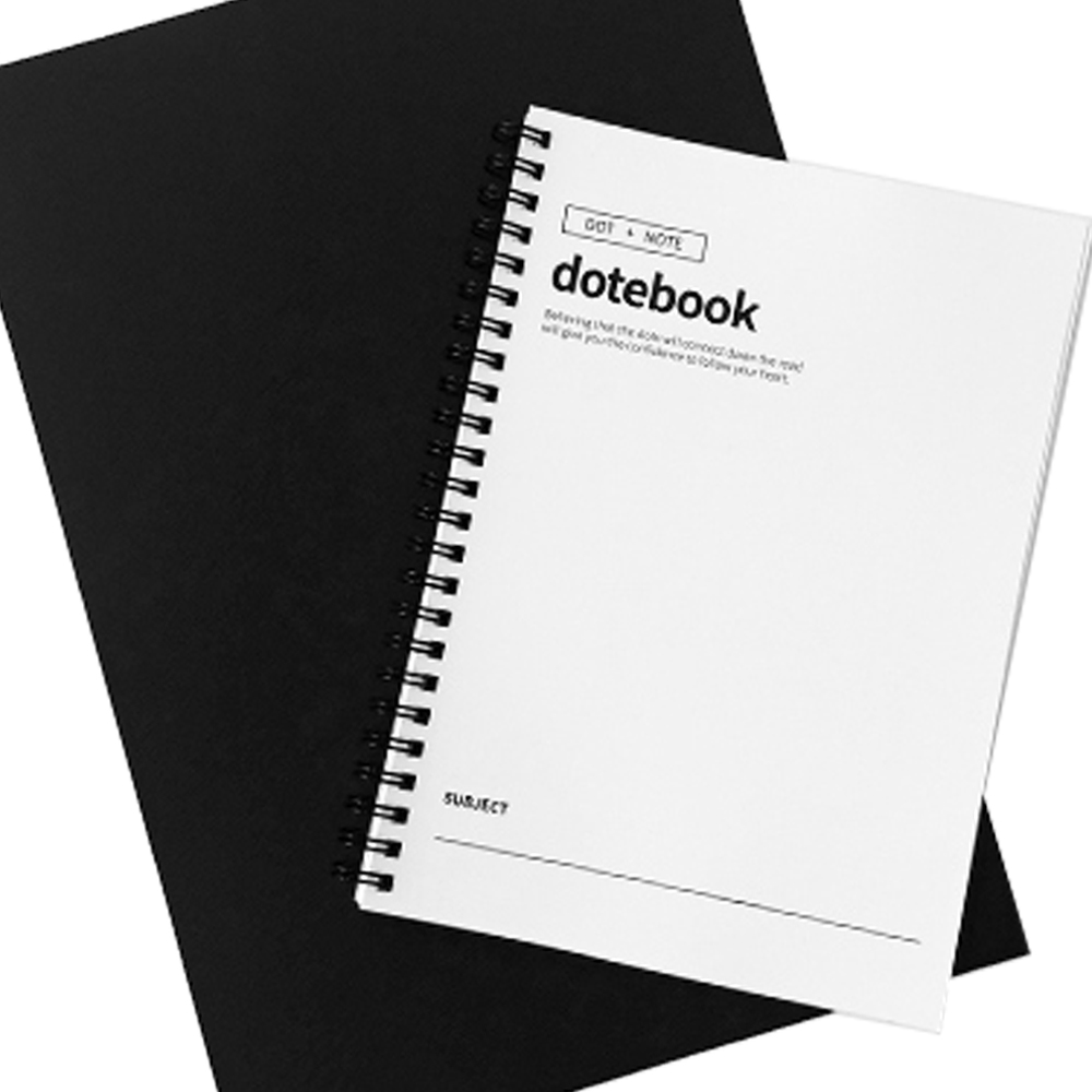Dote Book (DOT + NOTE) A5 Size Functional Note Office Supplies Stationery